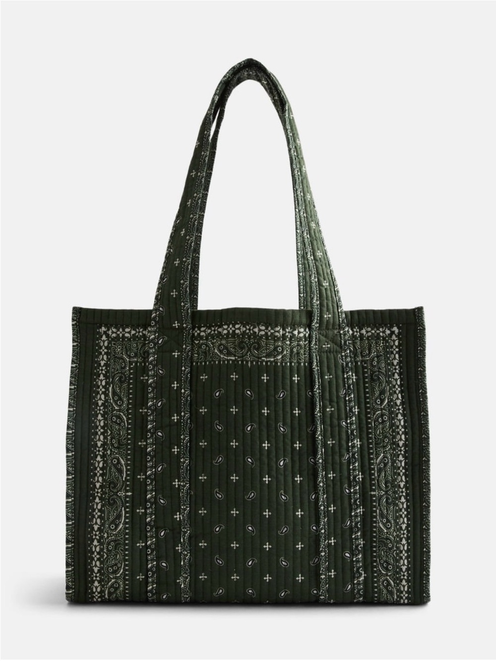 ISO No Boundaries quilted tote bag